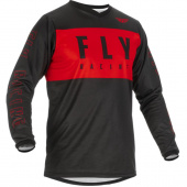 Джерси FLY RACING F-16 красная/черная (2022)   