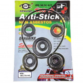 Сальники двигателя К-Т 4т 139FMB Alpha, Delta 50, 70, 110, 125сс / к-т 9 шт