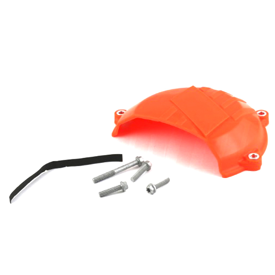 Защита крышки сцепления KTM 450SXF/XCF 16-17, 450/500/EXCF 17 оранжевая  SM