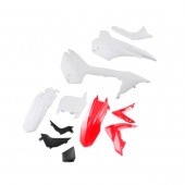 Комплект пластика для питбайка (BSE PH 10) белый/красный