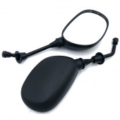 Зеркала мото ZX - 010 правая резьба М-8 универсальные овальные