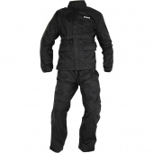 Дождевик IXS раздельный / куртка + брюки / черный 