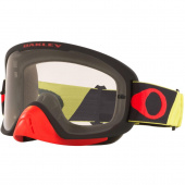 Очки для мотокросса OAKLEY O-Frame 2.0  PRO MX Tuff Blocks черные /красные / прозрачная