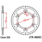 Звезда ведомая JTR  460.49 JT SC