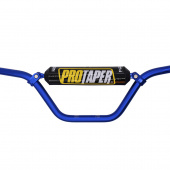 Руль PRO-TAPER ( 22 мм ) 740 х 190 mm для питбайка алюминевый с перемычкой высокий синий