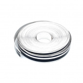 Лента декоративная самоклеющая 1см х10 м /  черная