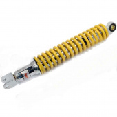 Амортизатор задний 335 мм Honda, GY6 50-150cc  Усиленный, желтый  "NAIDITE"