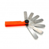 Щуп для регулировки клапанов набор 0.02 - 0.1 мм