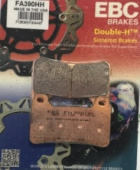 Колодки тормозные FA390НН DOUBLE H Sintered EBC