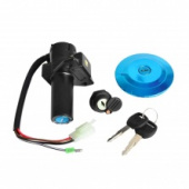 Замок зажигания К-Т Yamaha YBR 125cc+ круглая крышка бака