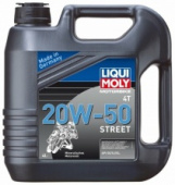 Масло LiquiMoly Motorbike Street 20W-50 SG/SJ/SL  (4L)