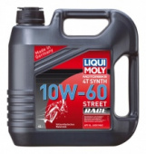Масло LiquiMoly Motorbike Synth Street 10W-60 SL;MA-2 (4L)