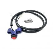 Выключатель двигателя на рычаг сцепл/торм CNC синий SM