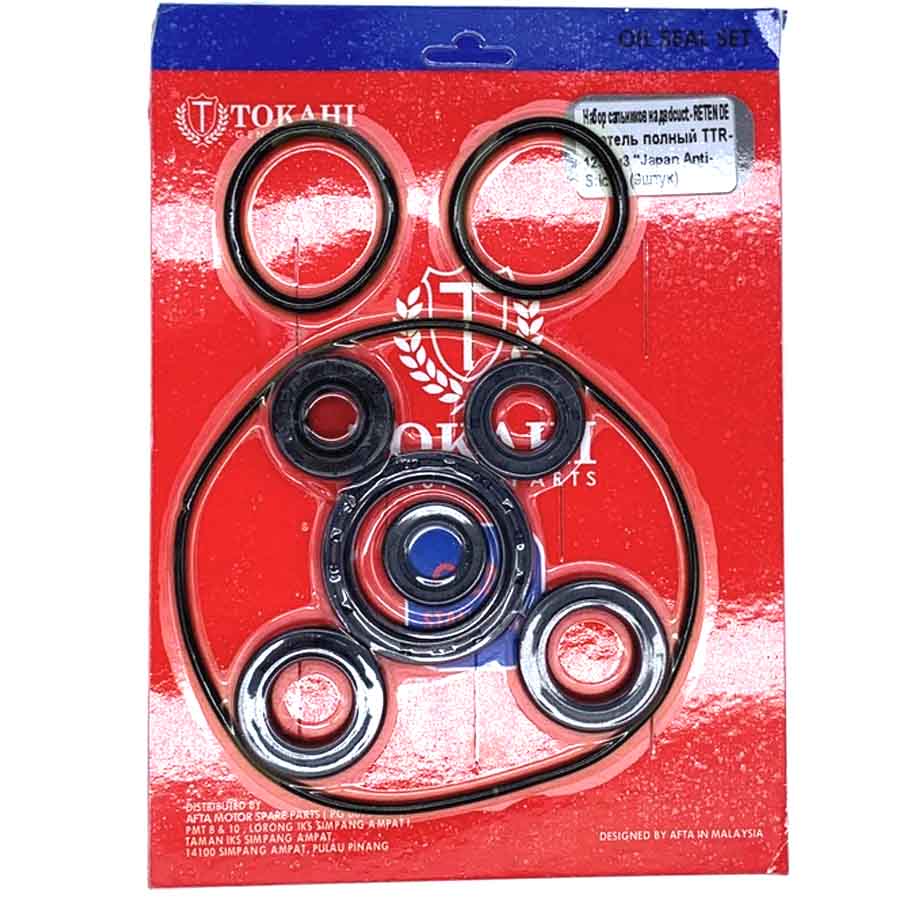 Сальники двигателя К-Т KAYO YX140 / YX125 / к-т 9 шт 