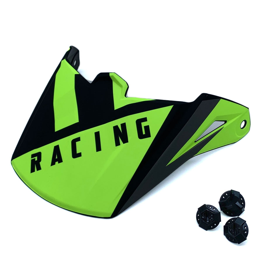 Козырек для шлема FLY ELITE VIGILANT черный/Hi-Vis желтый матовый (2019) 