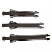 Ремешок черный (компл.3шт.) FR MAVERIK MX F4  4"-6"