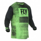 Джерси FLY RACING KINETIC NOIZ М зеленая/черная (2019)