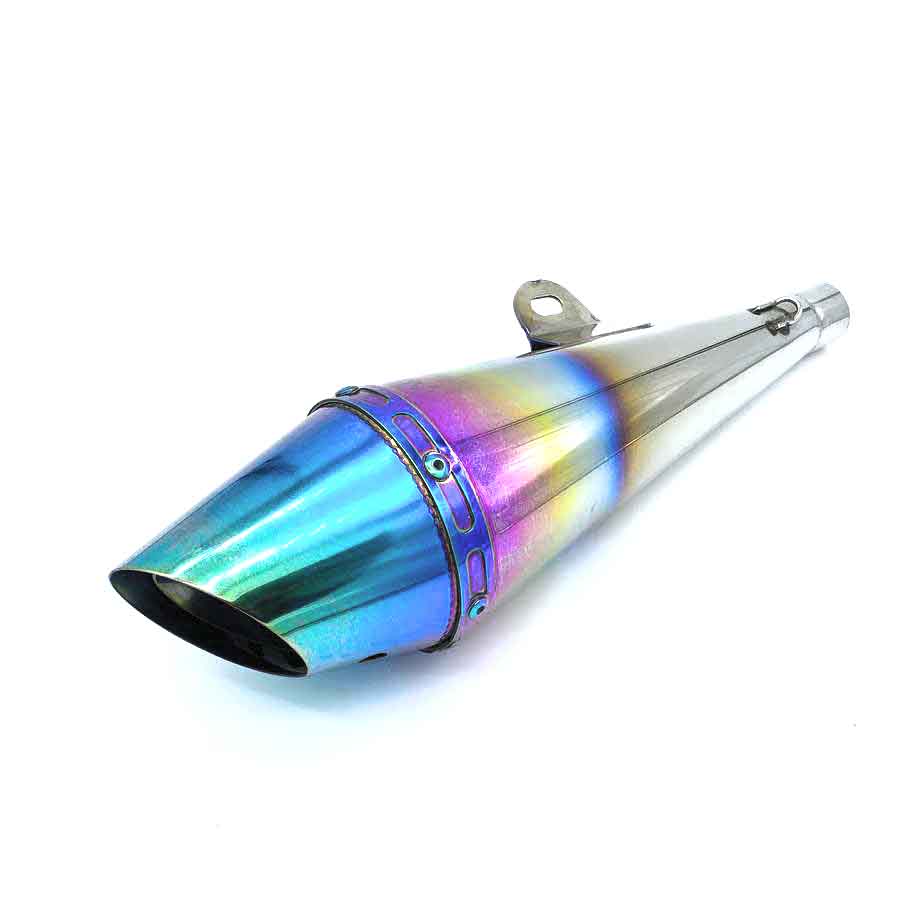 Глушитель двиг. 139QMB (прямоток) конус нерж