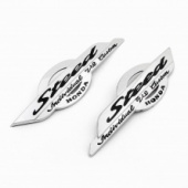 Эмблемы на бак Honda NV400/NV600 Steed (пара)