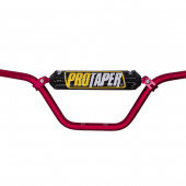 Руль PRO-TAPER ( 22 мм ) 740 х 190 mm для питбайка алюминевый с перемычкой высокий красный