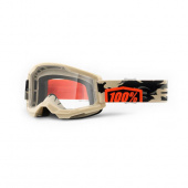 Очки для мотокросса 100% Strata 2 Goggle Kombat / Clear Lens