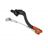 Педаль тормоза регулируемая KTM 250SXF/XCF 16-19, 450-500 EXCF 17-19 / GR8 /орнанжевая