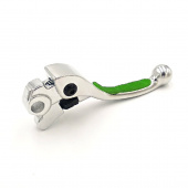 Рычаг тормоза Kawasaki KX65 00-14 / KX 85/250 04 / KX 450F 06-12 / зеленая накладка