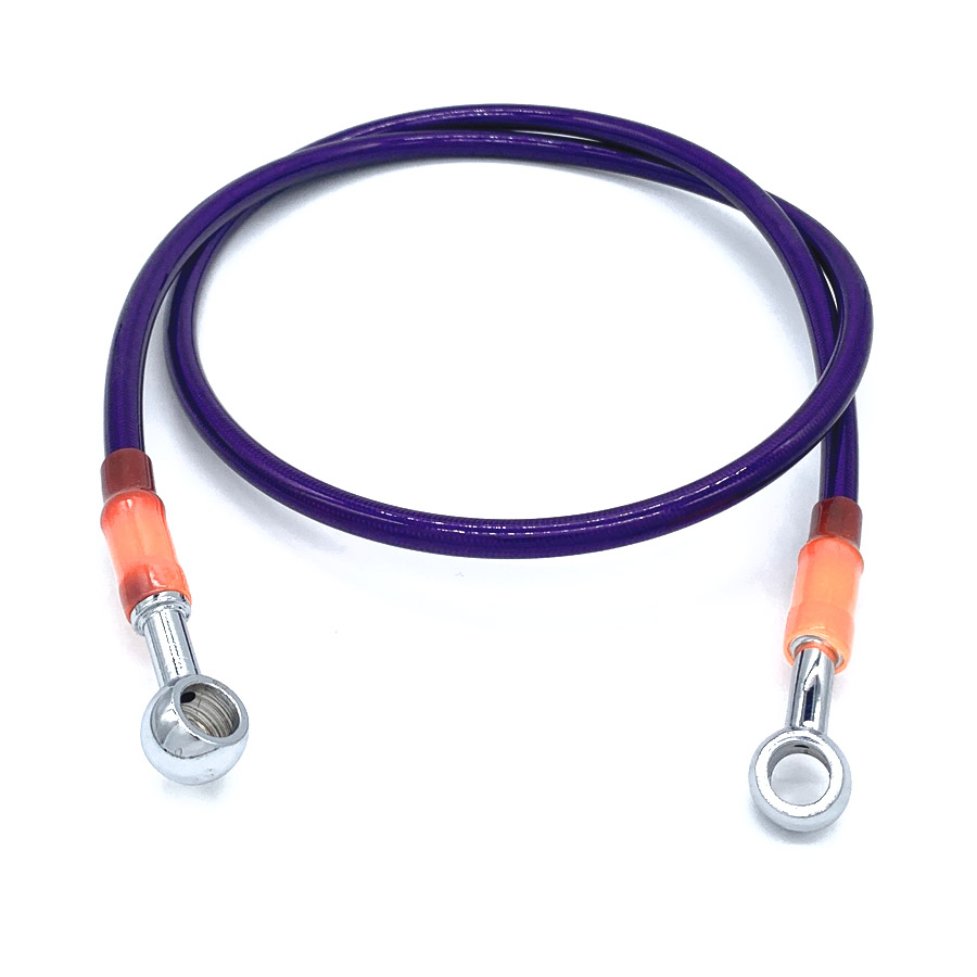 Шланг тормозной армированный 1000мм  синий