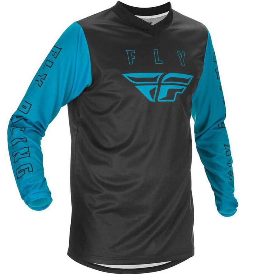 Джерси FLY RACING F-16 синяя/черная (2021)