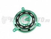 Накладка вентилятора охлаждения свето-диодная / желтая / универсальная 