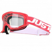 Очки для мотокросса JUST1 VITRO красные/белые 