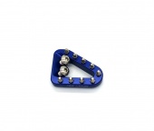 Опорная площадка педали тормоза GR7 / шипованная / синяя 