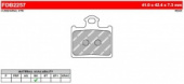 Колодки тормозные FA620 FERODO FDB2257SG KTM SX85 REAR