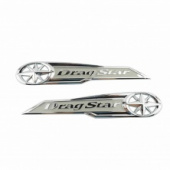 Эмблемы на бак Yamaha XVS400/XVS650/XVS1100 DragStar (пара)