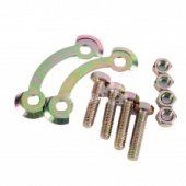 Болты крепления задней звезды с гайками и пластинами Suzuki MX50V Sport