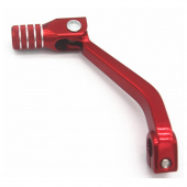 Рычаг переключения передач KAYO двиг. ZS165 / ZS169 / ZS172 / с изгибом / алюминиевый / красный