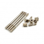 Шпильки цилиндра+глушителя Yamaha к-т 6шт  с гайками   SM TW