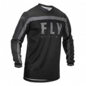 Джерси FLY RACING F-16 M черная/серая  (2020)