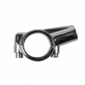 Кронштейн крепления зеркала на руль 25мм ( хром ) EMGO