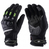 Перчатки Masontex M37D черный/лайм