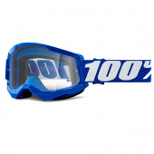 Очки для мотокросса 100% Strata 2 Goggle Blue / Clear Lens 
