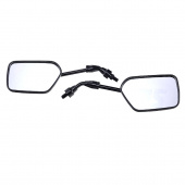 Зеркала мото SMP - 006 правая резьба M-10 черные   