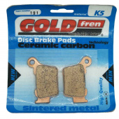 Колодки тормозные FA368 Gold FREN K5 191 SX125 REAR 
