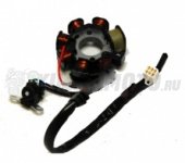 Статор генератора Active 125сс  6+1 катушек