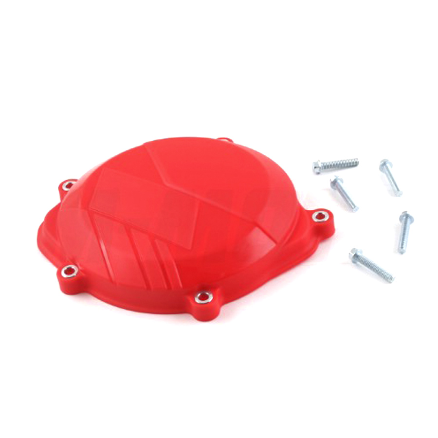 Защита крышки сцепления Honda CRF450R 09-16 красная SM-PARTS