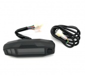 Панель приборов универсальная цифровая (180 км/ч /5 передач/черная) SM-PARTS