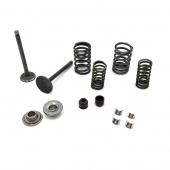 Клапаны К-Т 139QMB увеличенные d=20/23 L-66, 80-100сс +пружины+сухари+тарелки