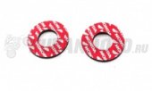 Ограничители (донаты) ручек руля Нonda красные