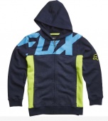 Толстовка подростковая FOX Youth Hantson Zip Indigo YM (H42088) 