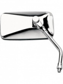 Зеркало EMGO универсальное CRUISER CHROME  L/R 10mm прямоугольное (металл/по центру крепл.)